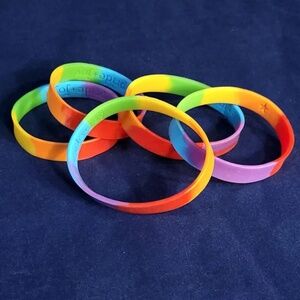Rainbow Pride Stretch Bracelets